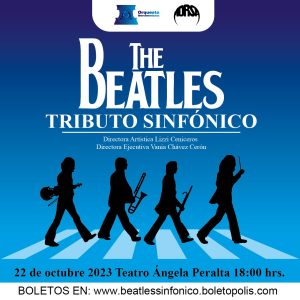 The Beatles Sinfónico en el Teatro Angela Peralta de CDMX